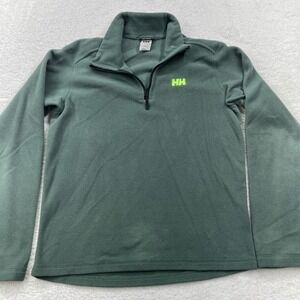 Helly‎ Hansen Fleece Pullover Quarter Zip Active Layering Top Small